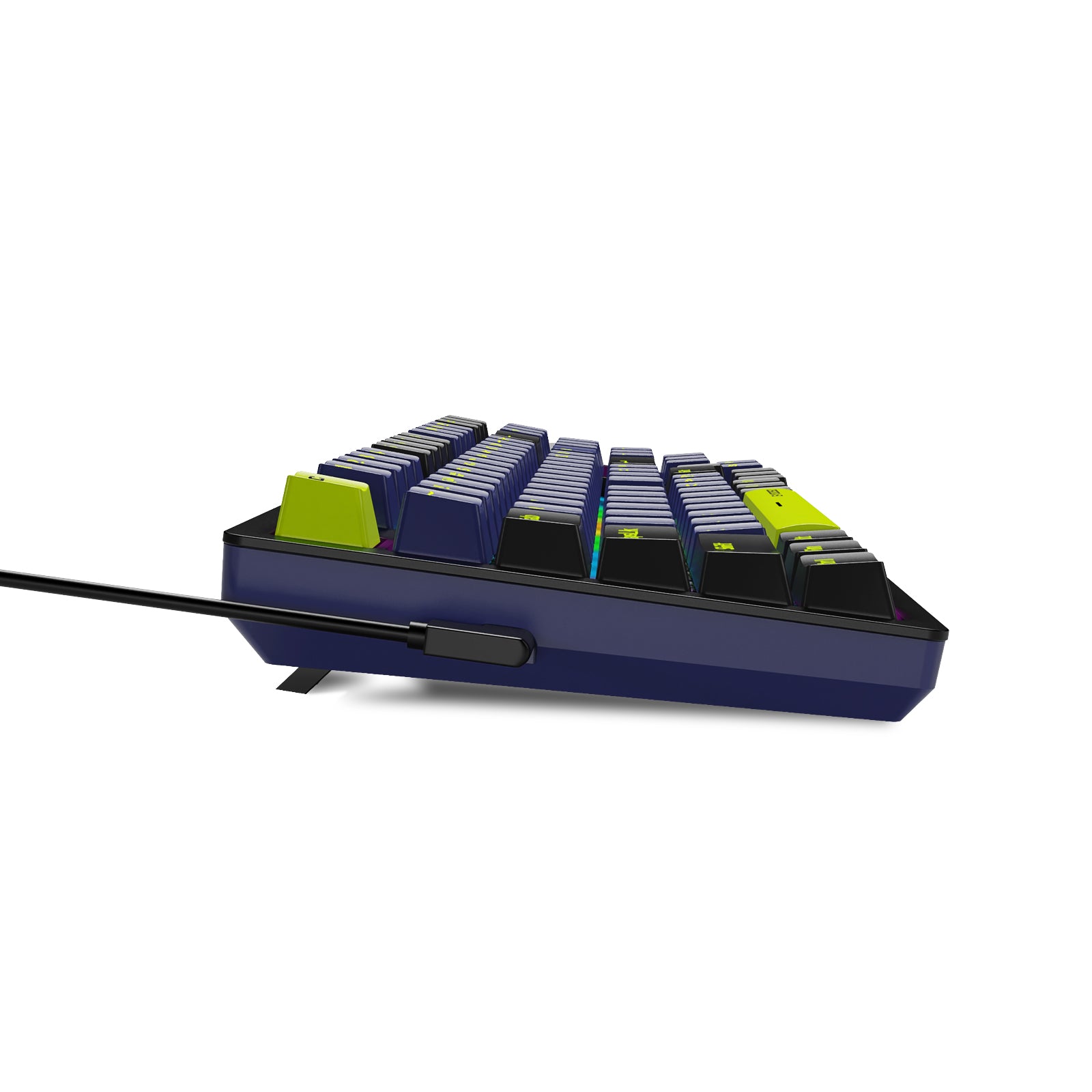 E-Yooso Z-94 Rainbow Light 94-Keys Hot-Swappable Wired Mechanical Keyboard