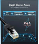 UGreen CAT6 U/UTP Ethernet Cable - 1M (Black) (NW102/20159)