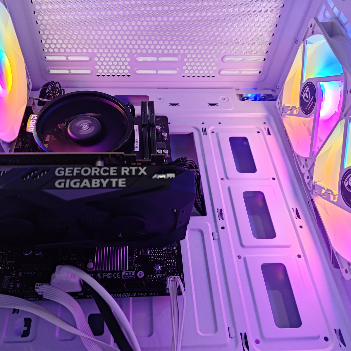Alpha Vesta White Desktop Gaming PC 