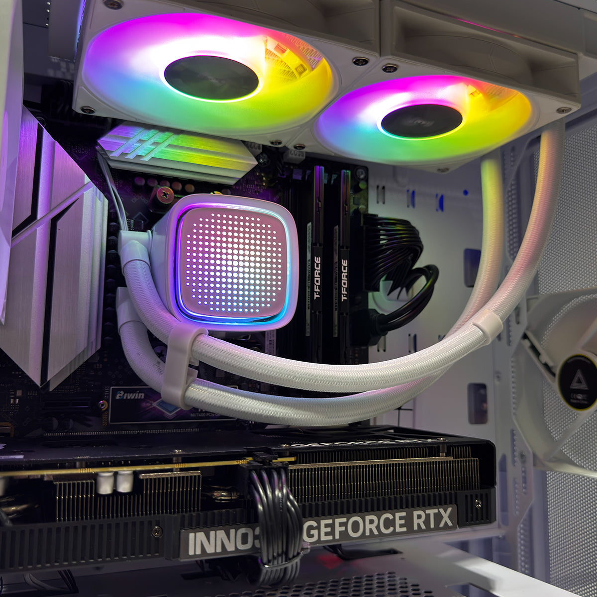 Aurora Air 100 Lite White Desktop Gaming PC