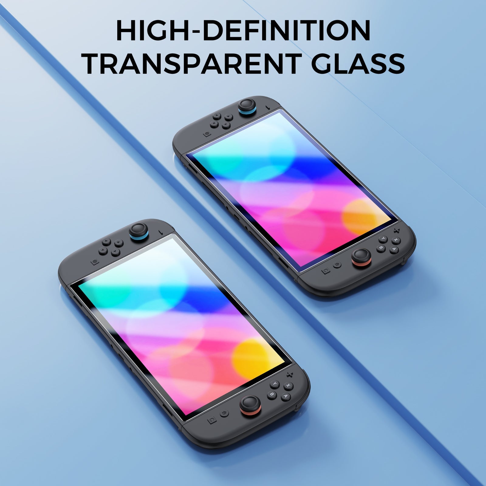 IINE Tempered Glass with Alignment Frame 2-Pack for Nintendo Switch 2 (L1077)
