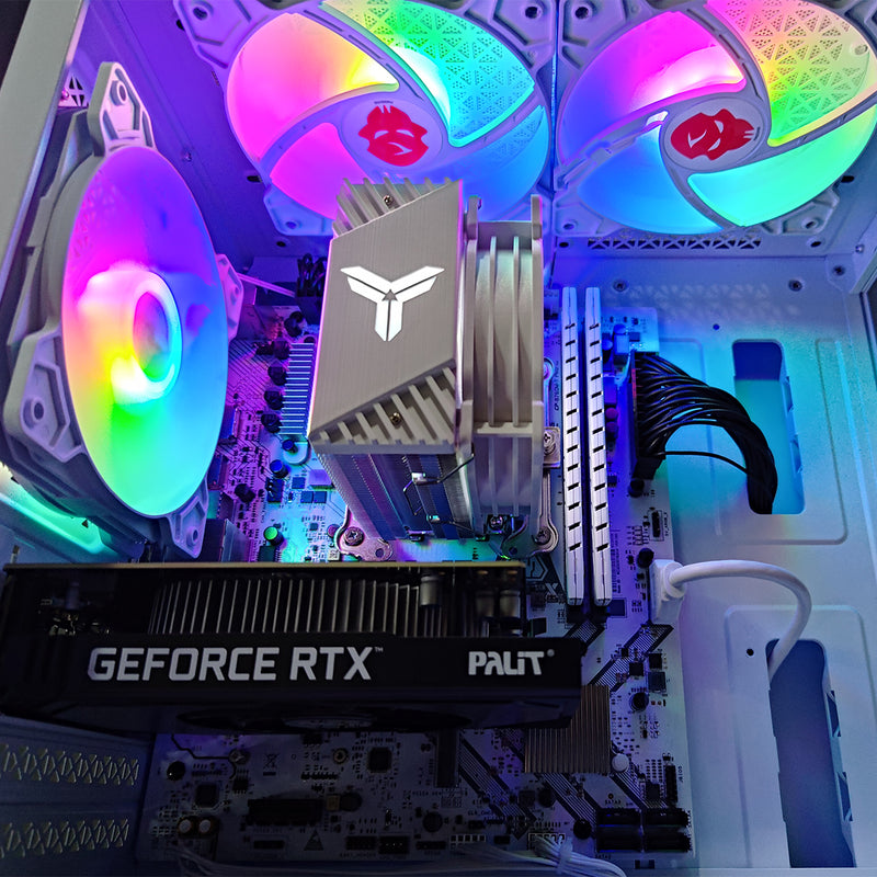 Alpha Reyna White Desktop Gaming PC