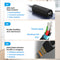 Vention USB 2.0 Ethernet Adapter - USB-A + RJ45 - 0.15M (CEGBB)