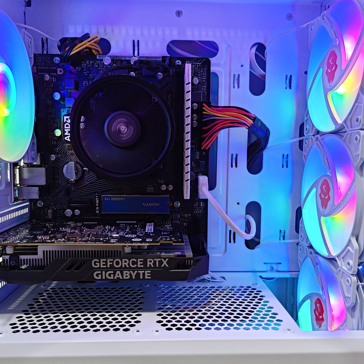 Alpha Ruby White Desktop Gaming PC