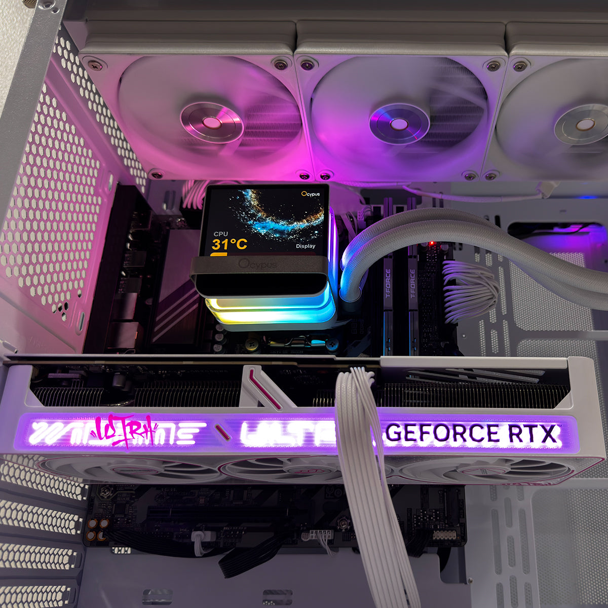 Optima C285P White Desktop Gaming PC