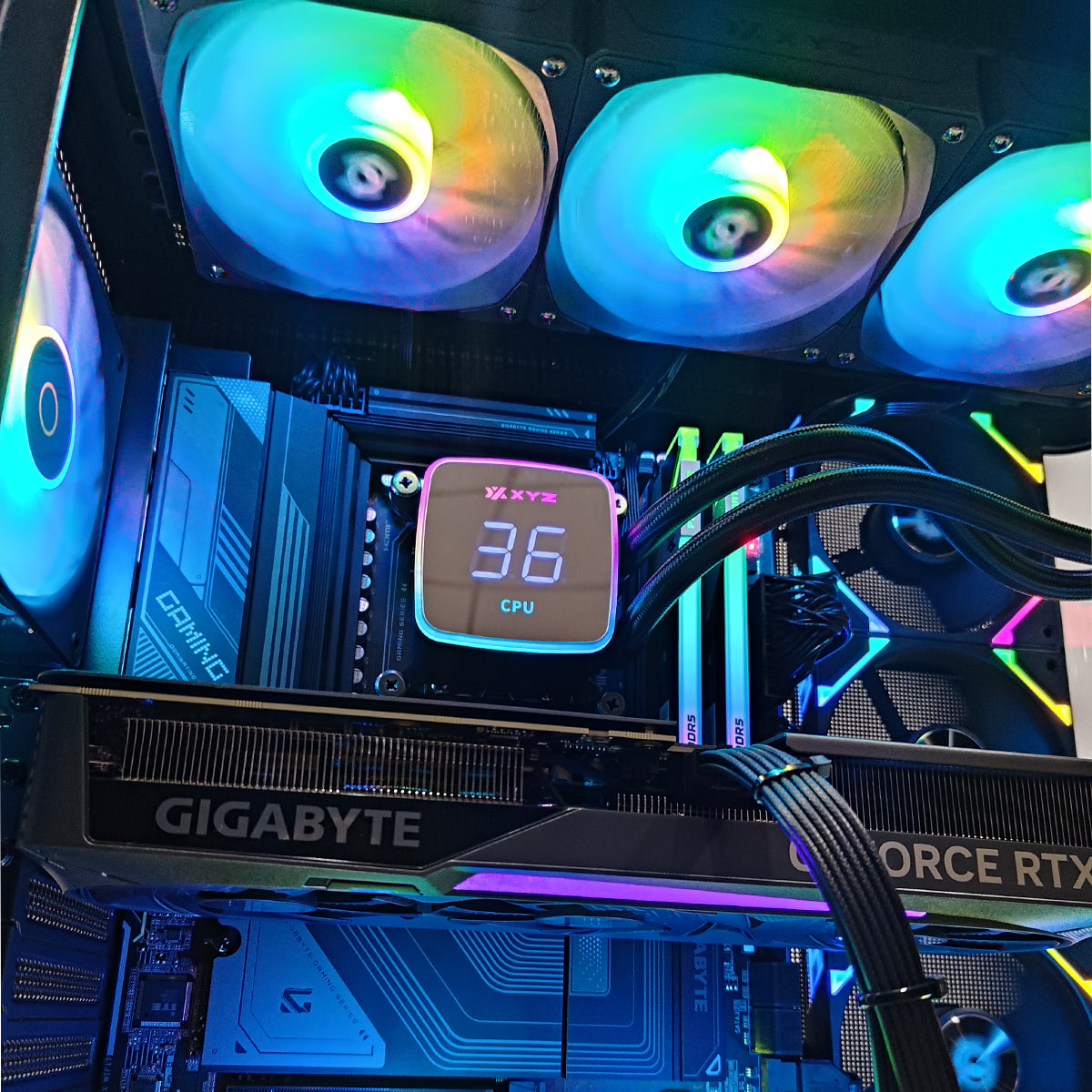 Ultra Quantum Black Desktop Gaming PC