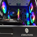 Powered by Gigabyte Campus Core Desktop Gaming PC | AMD Ryzen 5 5500 | 16GB RAM | 512GB SSD | RTX 3050 | Windows 11 Pro