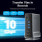 Vention 15-in-1 USB-C MST Docking Station - USB-C to DP + HDMI x 2 + USB 3.2 Gen2 Type-C + USB 3.2 Gen2 Type-A x 2 + USB 3.2 Gen1 Type-C + USB 3.0 + USB 2.0 x 2 + RJ45 + SD + TF + 3.5mm TRRS + PD (TPUH0)