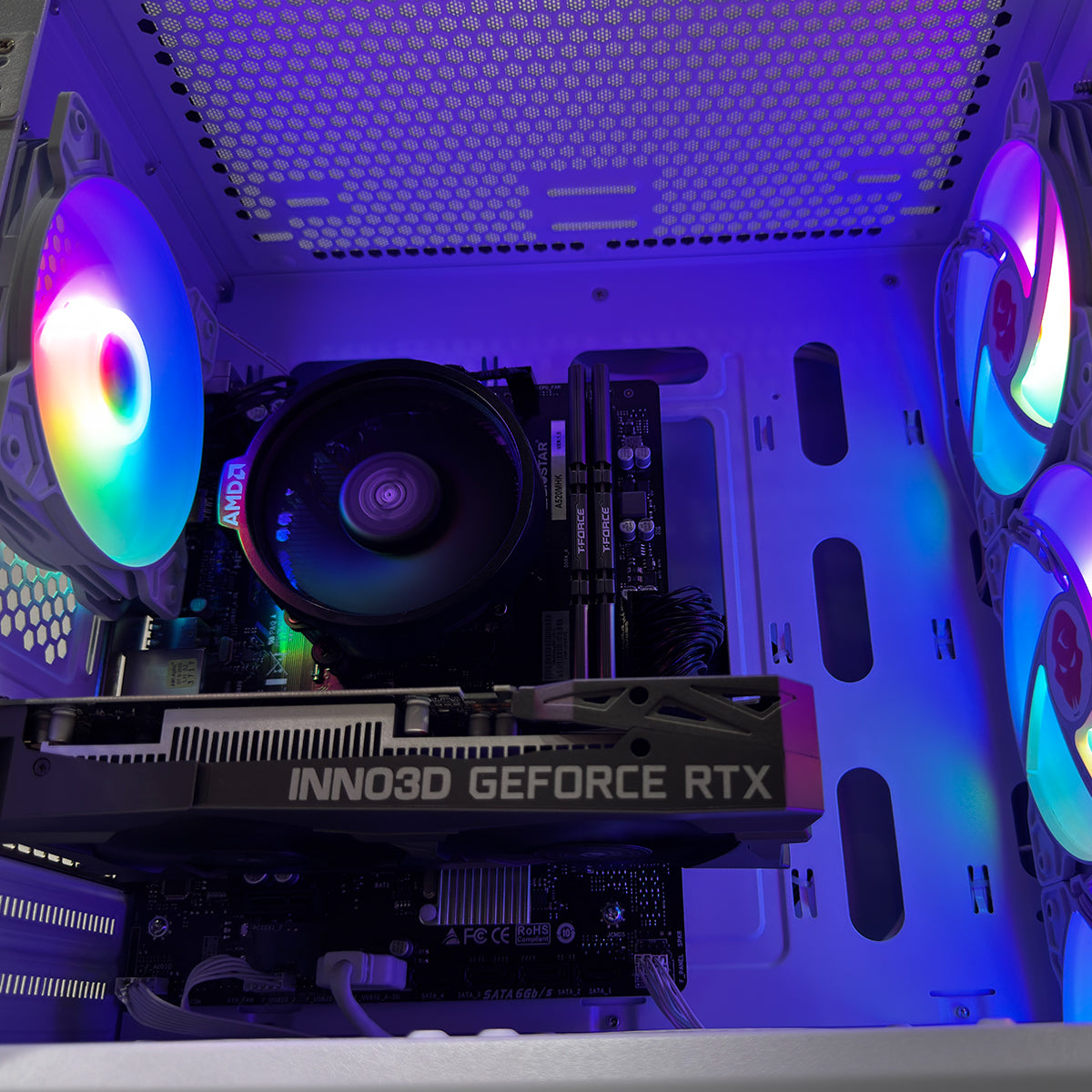Alpha Ruby White Desktop Gaming PC
