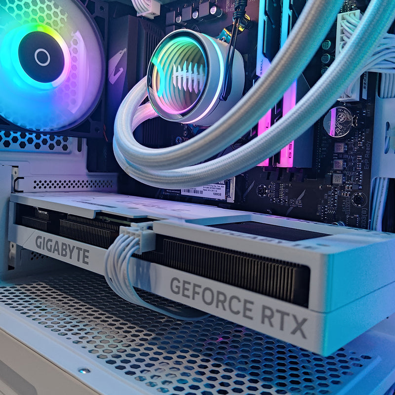 Sigma Omni Link White Desktop Gaming PC | DataBlitz