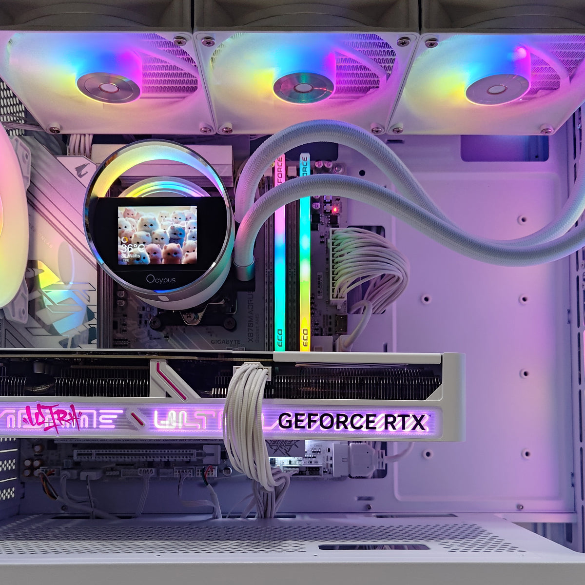 Optima X5M White Desktop Gaming PC
