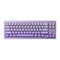 MonsGeek M7W DIY Kit Aluminum Case Multi-Mode RGB Mechanical Keyboard (Akko V3 Cream Yellow Pro)