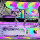 Optima TK-2 White Desktop Gaming PC | AMD 7 9700 X | 32GB RAM | 1TB SSD | RTX 5070 Ti OC  | Windows 11 Pro