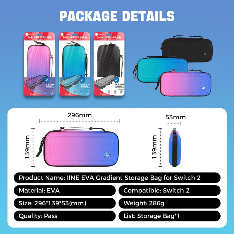 IINE Eva Storage Bag for Nintendo Switch 2 | DataBlitz