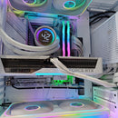 Optima D41 with 8" Display White Desktop Gaming PC