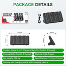 IINE 4-in-1 Charging Dock for Nintendo Switch 2 (Black) (L1102)