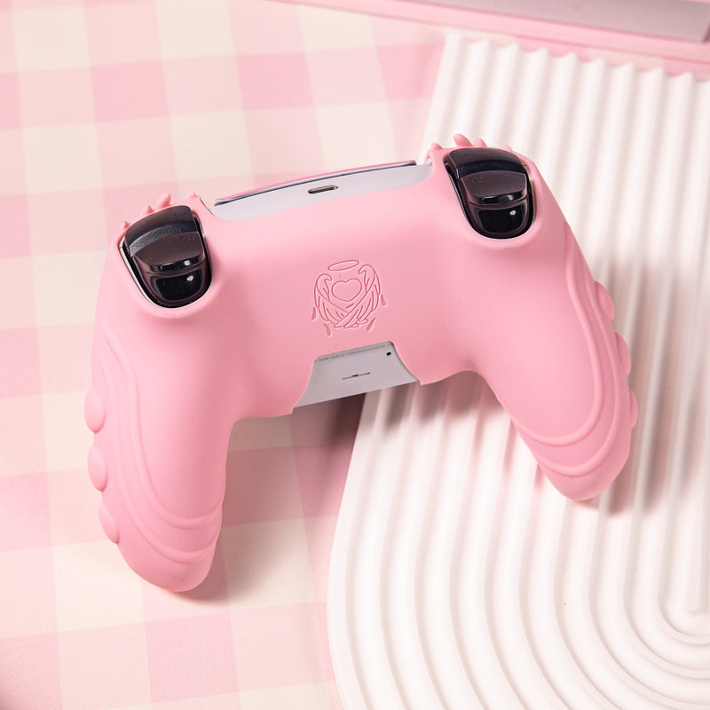 IINE Meow Pact Silicone Protective Case for PS5 Controller (Pink) (L1028)