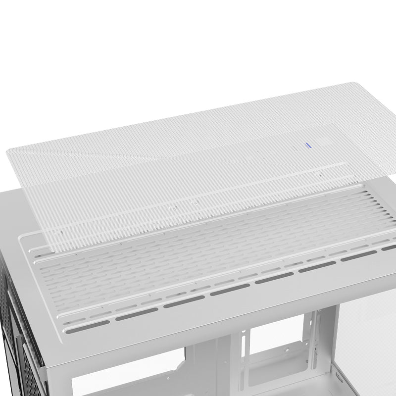 Coolman Spectra M-ATX/ITX PC Case with Customizable LCD Screen Display