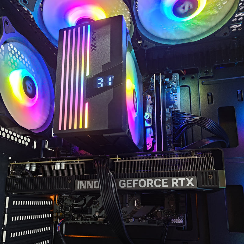 Sigma Airone 300 Black Desktop Gaming PC | Intel Ultra 5 225F | 32GB RAM | 1TB SSD | RTX 5060 TI | Windows 11 Pro