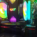 Alpha DB330M Black Desktop Gaming PC | AMD Ryzen 5 5500 | 16GB RAM | 500GB SSD | RX 7600 | Windows 11 Pro