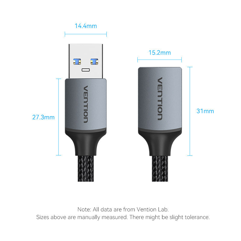 Vention USB 3.0 Extension Cable - 2M (CBLHH)