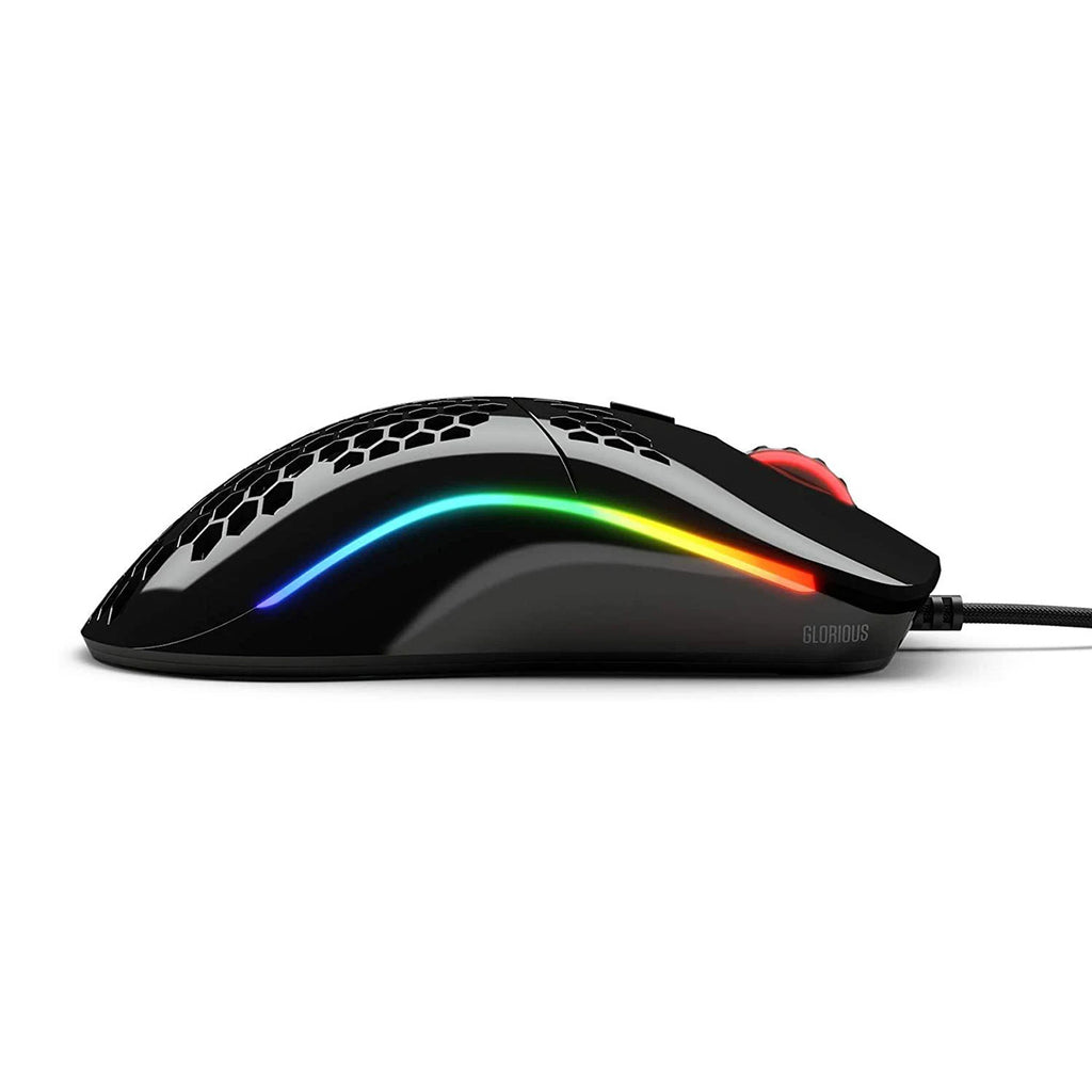 Minus Mouse Glorious Model O- (Minus) RGB Gaming Mouse (Glossy Black)