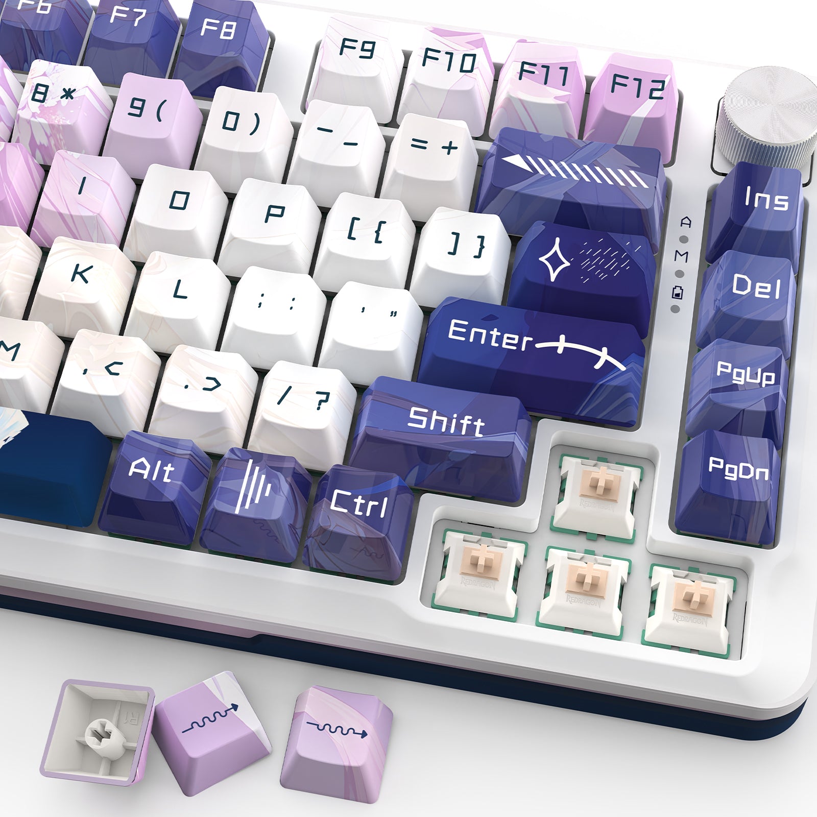 Redragon K681ACG Cyrus Pro Anime Ed. RGB Wireless 75% Hot-Swappable Gasket Mechanical Keyboard