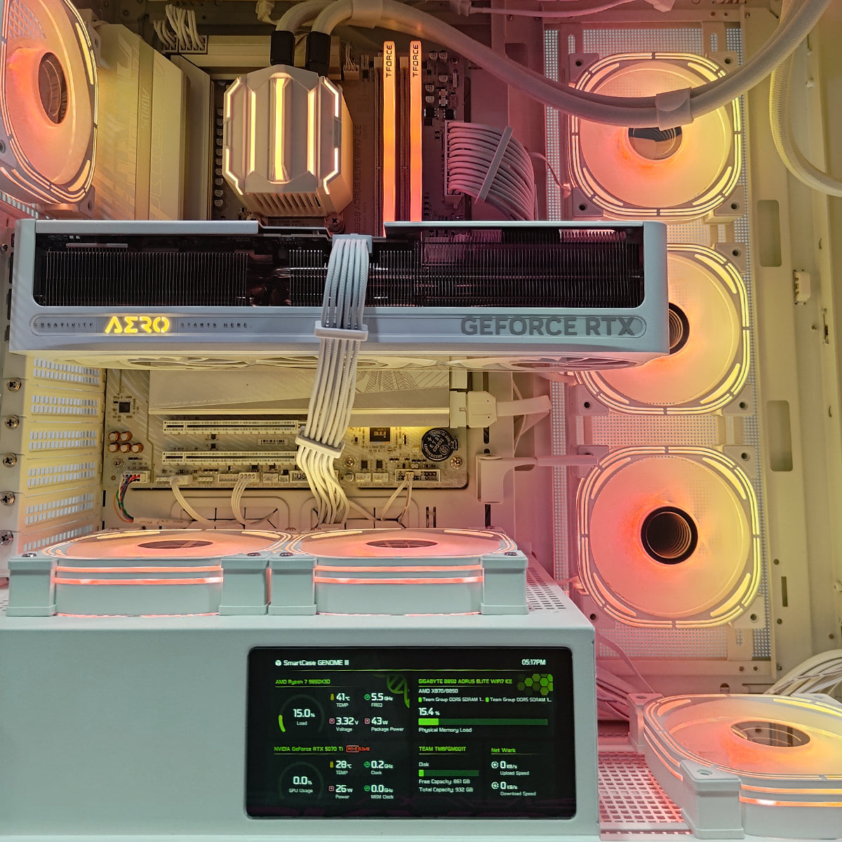 Ultra Genome III White Desktop Gaming PC