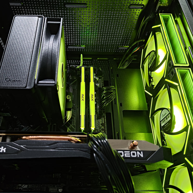 Alpha Flow M Black Desktop Gaming PC - DataBlitz