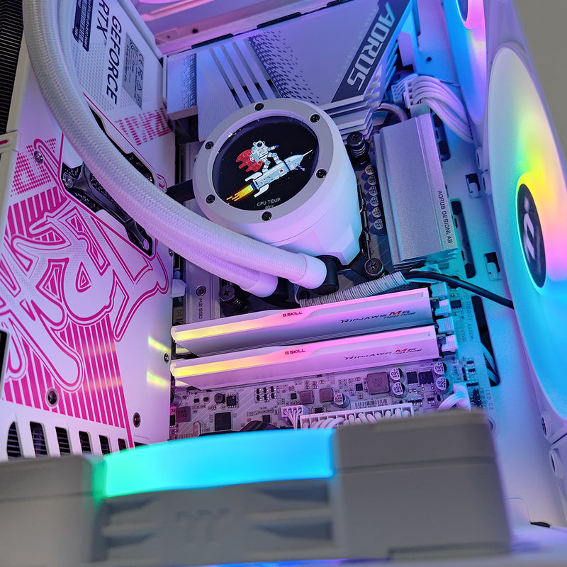 Ultra Tower 300 White Desktop Gaming PC | DataBlitz