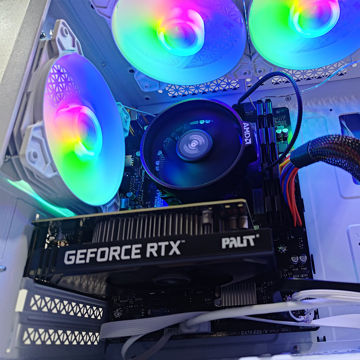 Alpha Reyna White Desktop Gaming PC