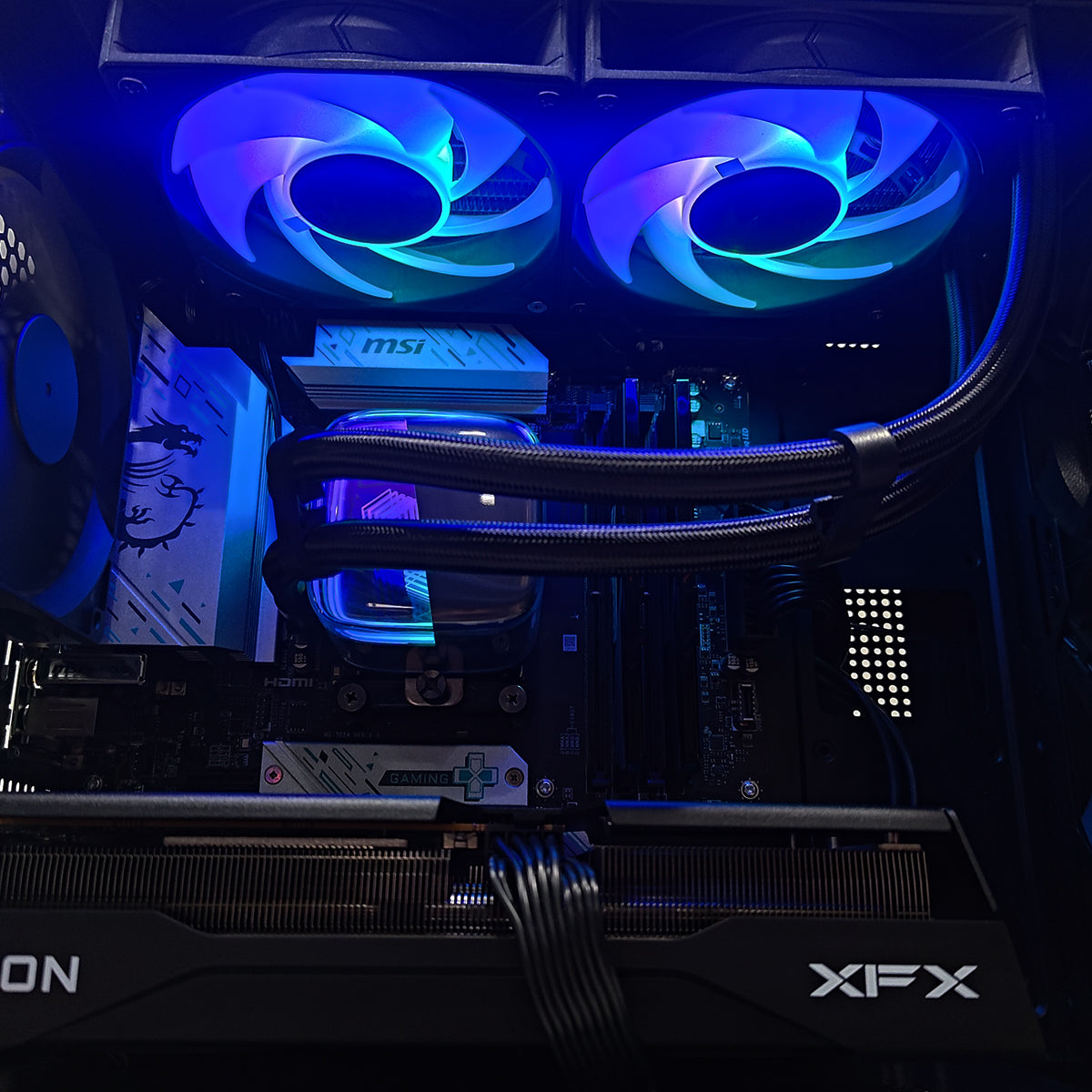 Aurora Flatline Black Desktop Gaming PC