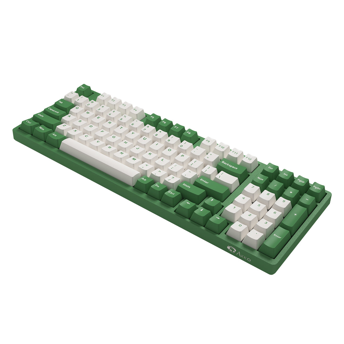 Akko Matcha Red Bean 3098S Wired RGB Hot-Swappable Mechanical Keyboard (Akko V3 Cream Yellow Pro Switch)