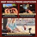 IINE Gamebrick Mini Retro Controller (Classic Grey, Retro Red)