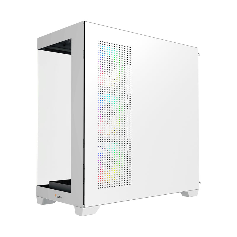 Ocypus Gamma C72 ARGB Mid-Tower Panoramic View Case with ARGB Fans | DataBlitz