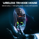 Onikuma CW930 RGB Tri-Mode Wireless Gaming Mouse