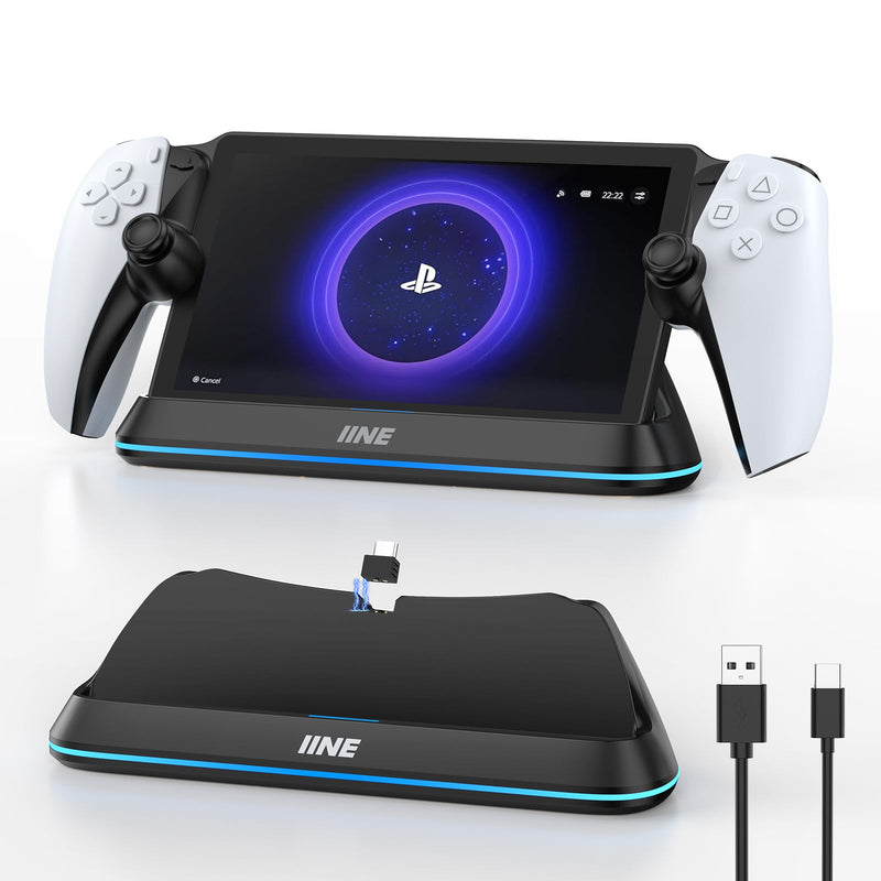 IINE Pin-Based Contact Charging Station for Playstation Portal