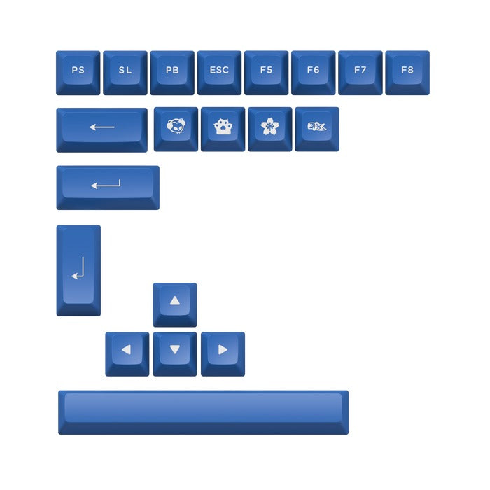 Akko Blue & White 3098N Multi-Modes RGB Mechanical Keyboard