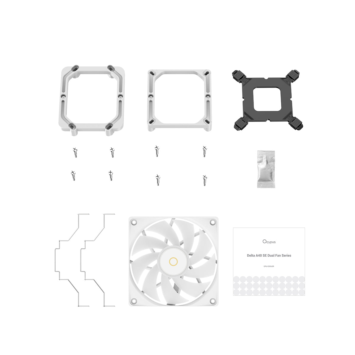 Ocypus Delta A40 SE Dual Fan ARGB Single-Tower CPU Air Cooler