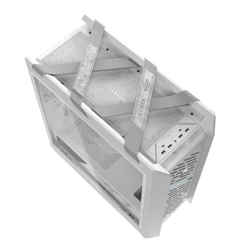 Asus ROG Strix Helios II GX601S EATX Mid-Tower PC Gaming Case with Dual Tempered Glass Side Panels 