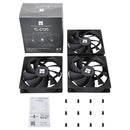Thermalright TL-C12C 120mm High Performance PWM Case Fan (Black) (3-Pack)