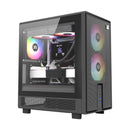 XYZ Atom M-ATX PC Case with 3 Pre-Installed 120mm Pulsar ARGB Fans