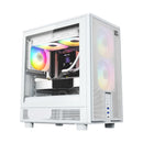 XYZ Atom M-ATX PC Case with 3 Pre-Installed 120mm Pulsar ARGB Fans