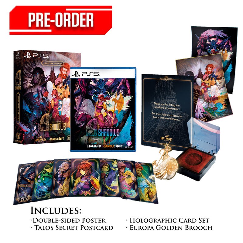 PS5 9 Years of Shadows Collector Edition Pre-Order Downpayment