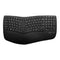 Delux GM902 Wireless Ergonomic Keyboard (Black)
