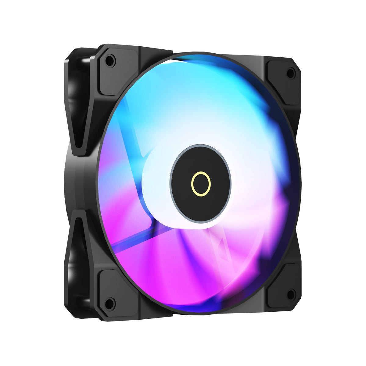 Ocypus Beta F12 ARGB Reverse Blade Cooling Fan (Black, White)