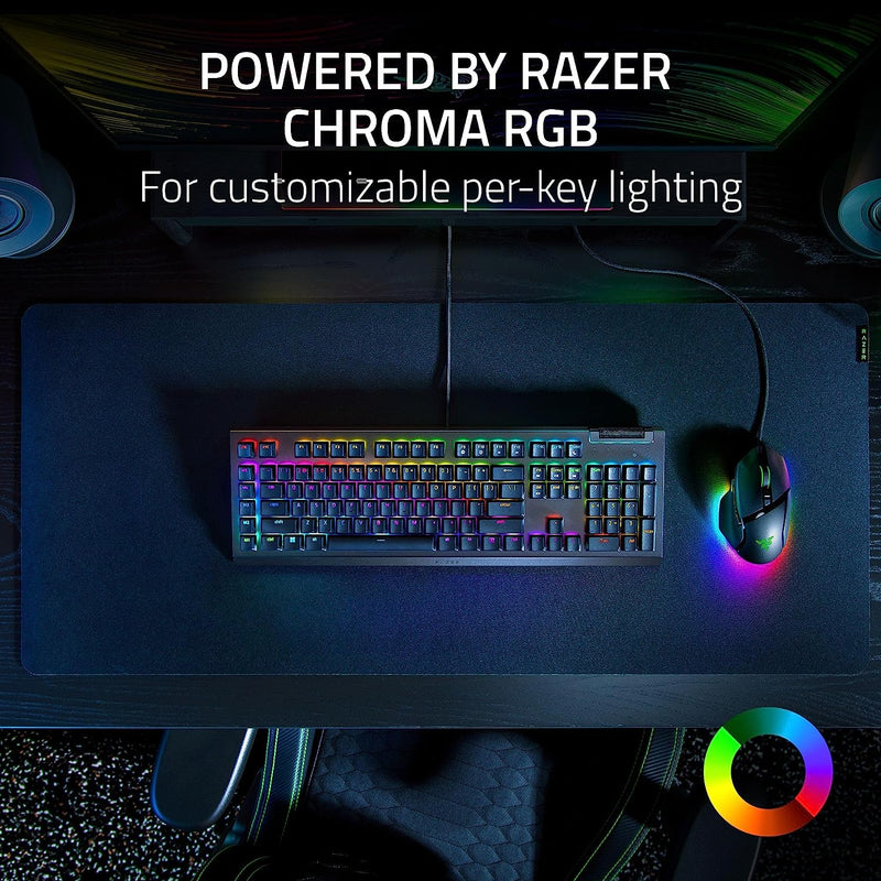 Razer Blackwidow V4 X Mechanical Gaming Keyboard With Razer Chroma RGB (Green Switch)