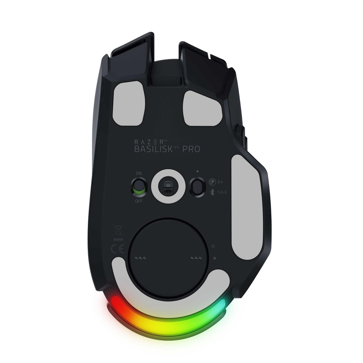 Razer Basilisk V4 Pro Fully Customizable Wireless Ergonomic Gaming Mouse (Black)