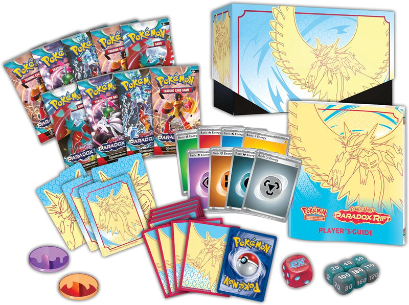 Pokemon Trading Card Game SV04 Scarlet & Violet Paradox Rift Elite Trainer Box (Roaring Moon)