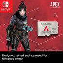 SanDisk 128GB MicroSDXC UHS-I 100MB/S Memory Card For Nintendo Switch - Apex Legends Edition